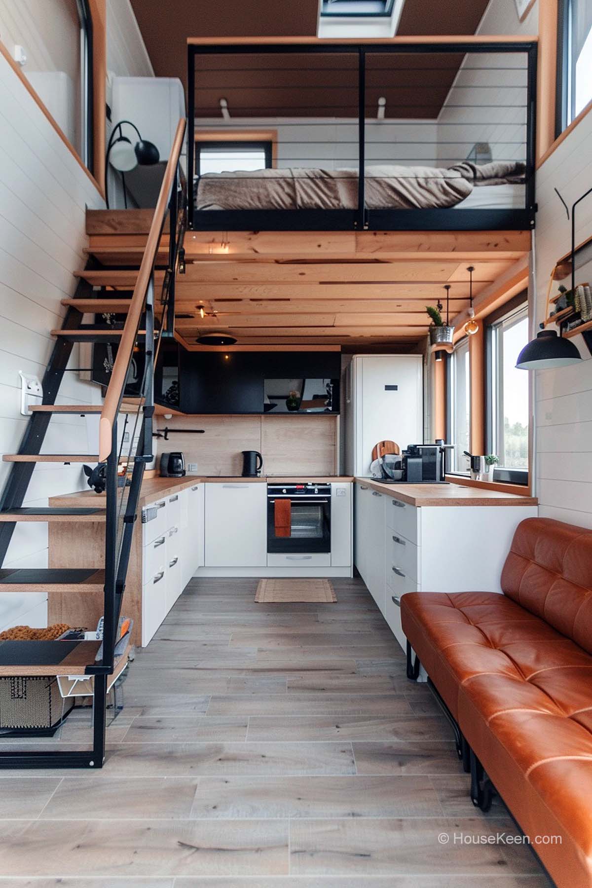 Tiny Loft Type House Design