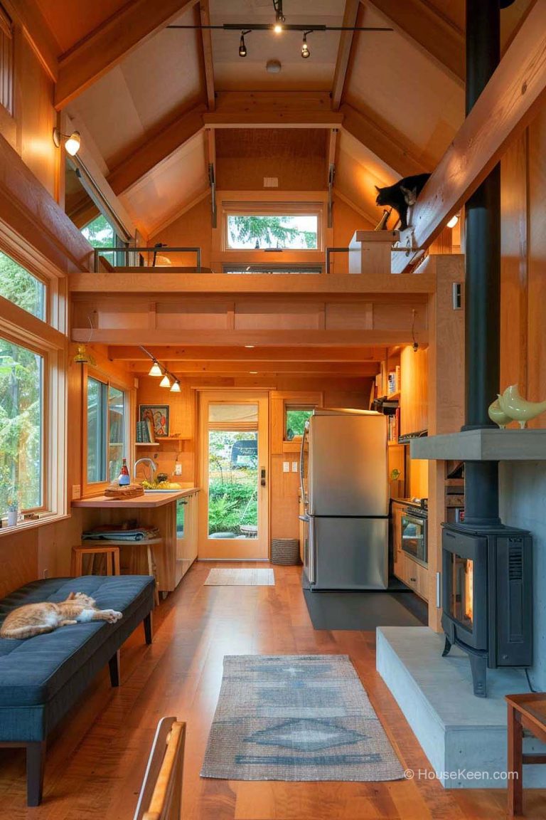 Snapshot of Contemporary Off Grid Homes With Fireplace