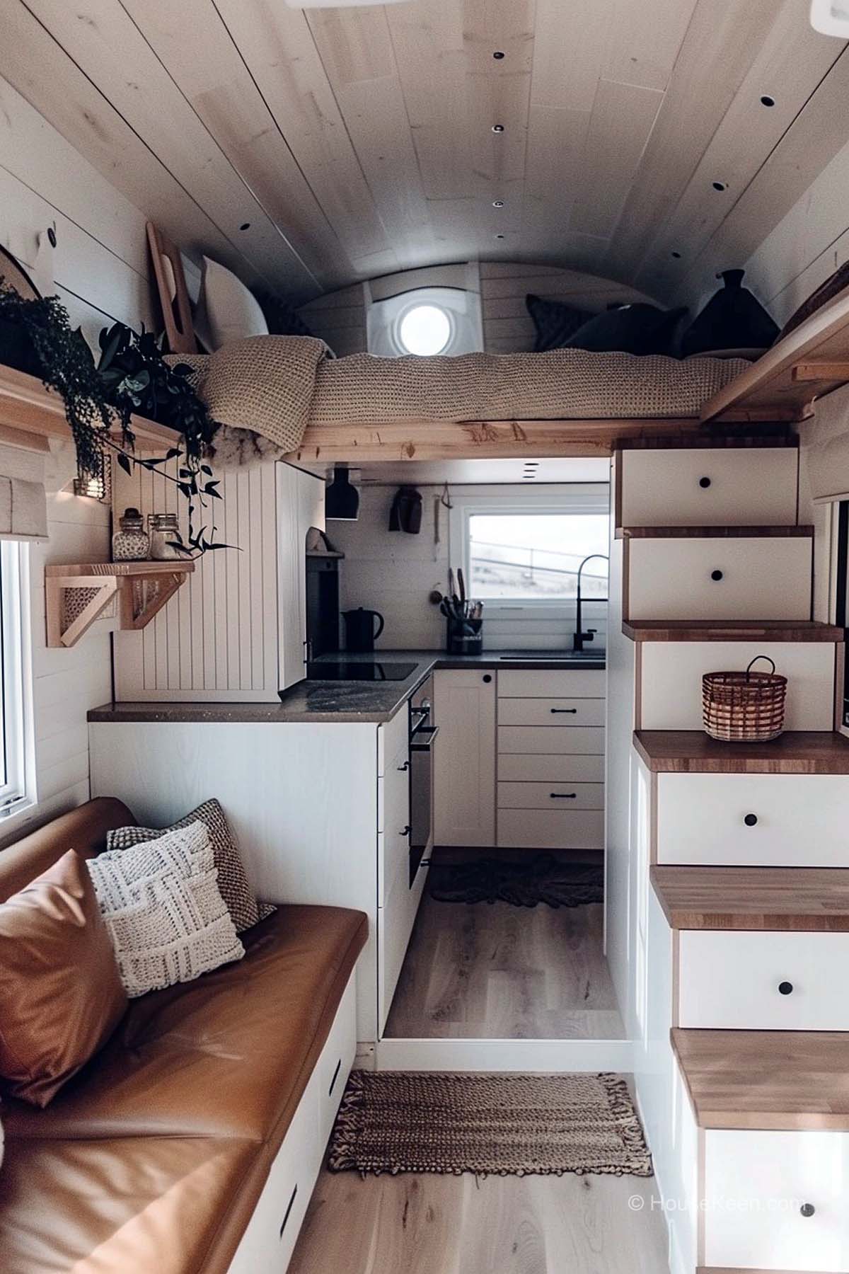 21 Tiny Houses With Staircases That Just Work (Pictures)