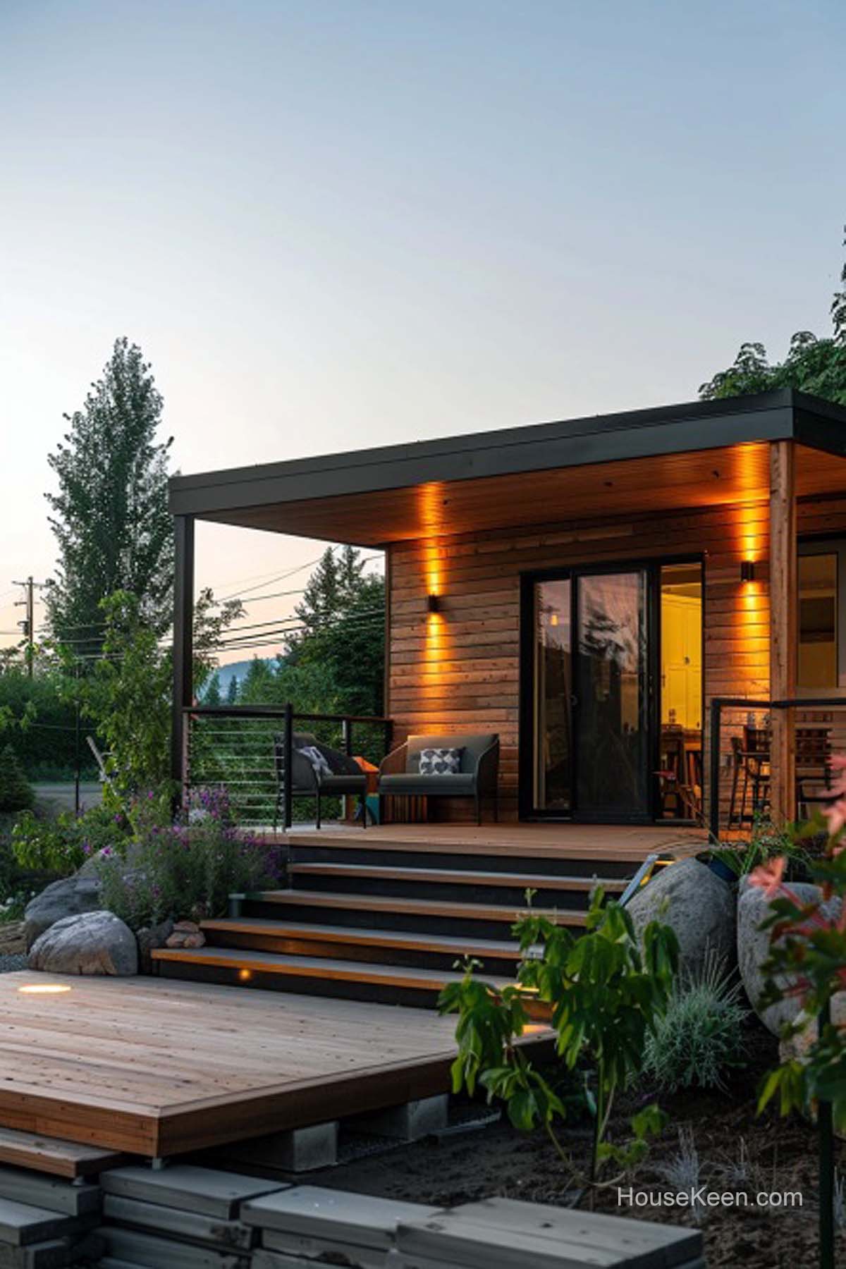 11 Tiny House Ideas With Covered Decks That Just Work