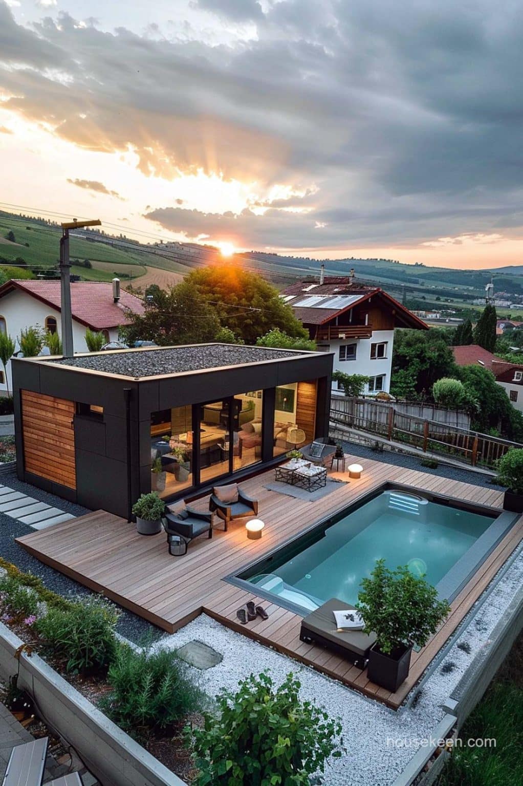 61 Tiny Houses With Small Swimming Pools (Image Series)